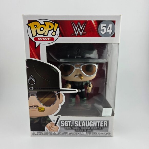 Funko Pop! Retro Toys: G.I. Joe #54 SGT. Slaughter Collectible Vinyl Figure NEW - Picture 1 of 5